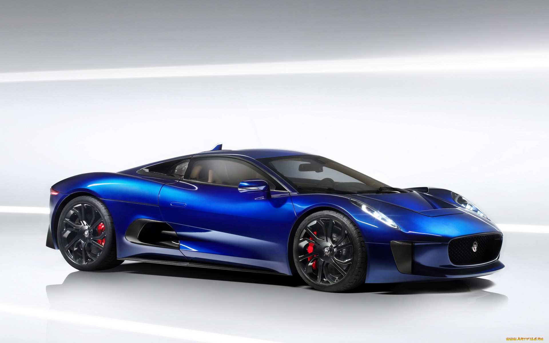 , jaguar, c-x75, concept, car